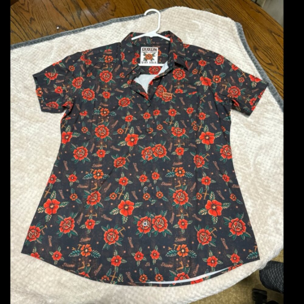 Dixxon Ladies Stay Gold Button Down